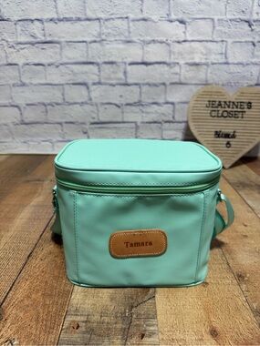 Jon Hart Design Grip Insulated Lunch Bag With Strap In Mint Coated Canvas 
Pre o